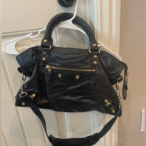 BALENCIAGA LE CITY MEDIUM BLACK